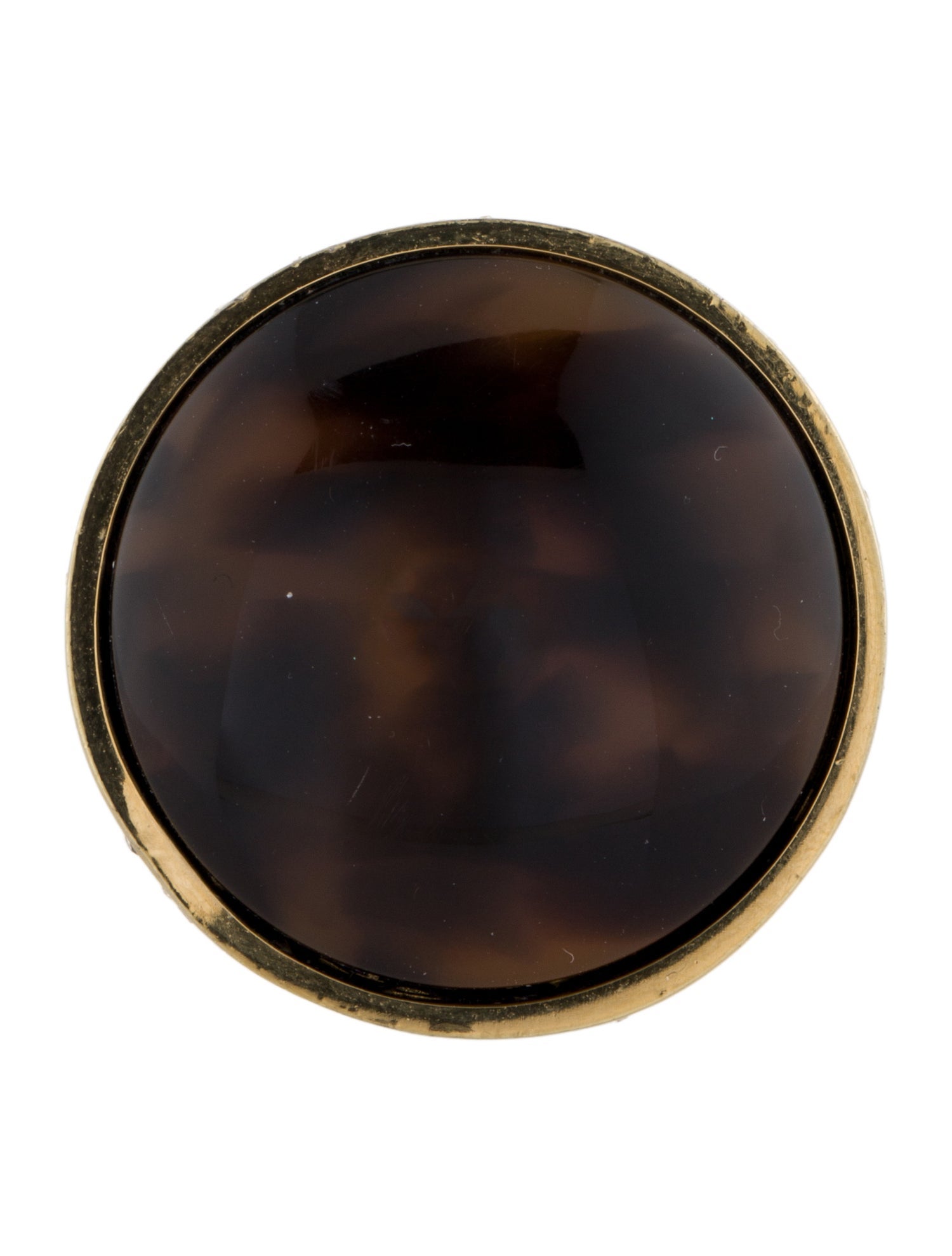 Michael Kors Crystal & Resin Cocktail Ring